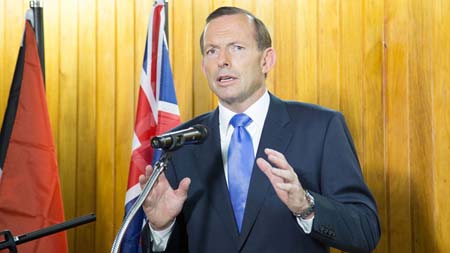 Thủ tướng Úc Tony Abbott.